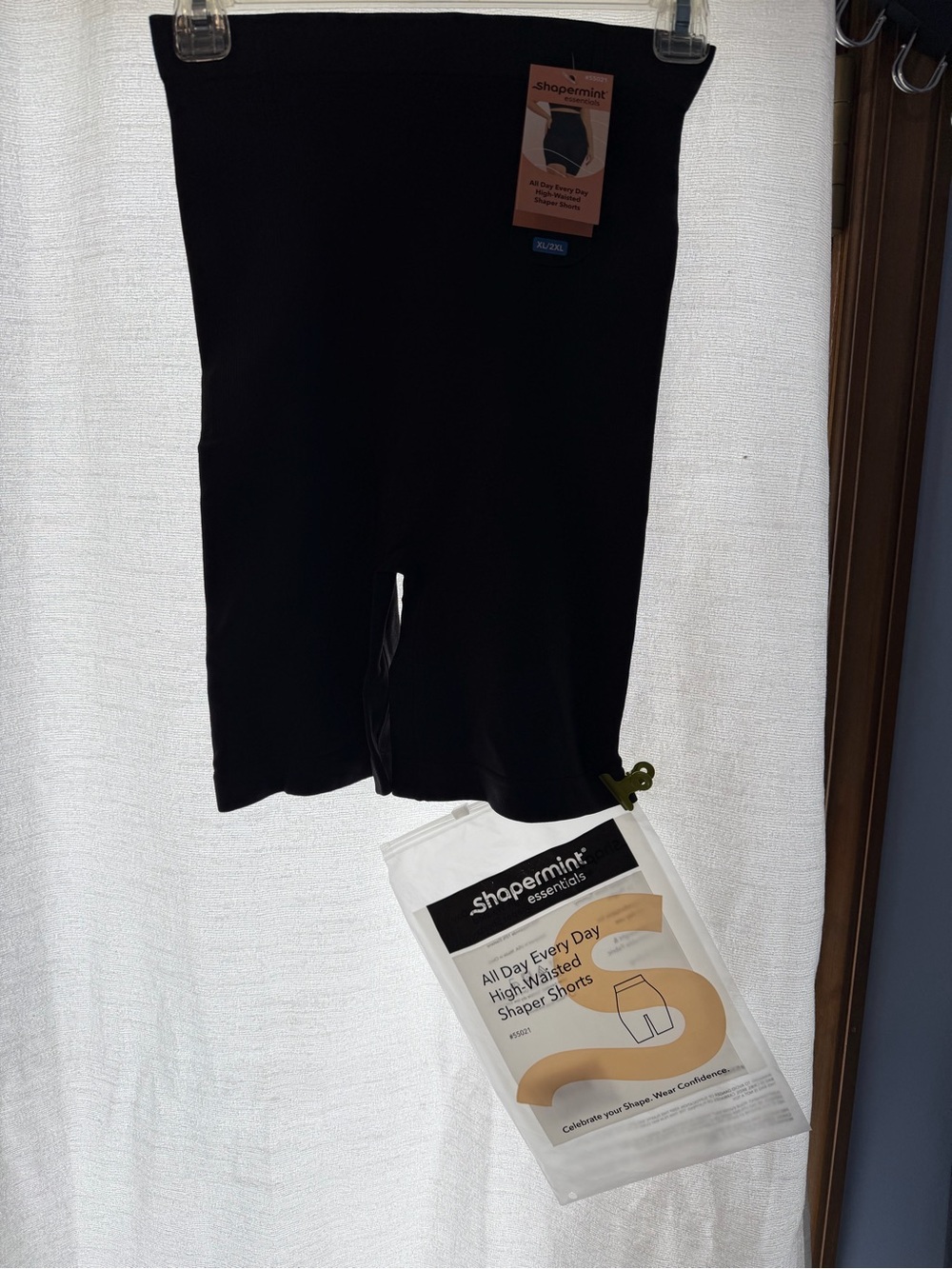 Shapermint Black High-Waisted Shaper Shorts